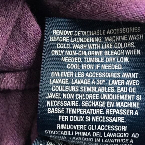 Ralph Lauren Purple Polo Dress Girls Size 2T 100% Pique Cotton Ruffled Hem - Picture 8 of 9